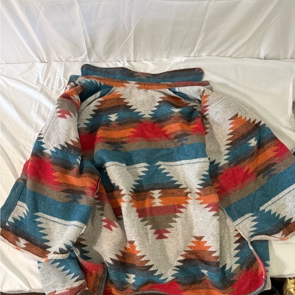 Colorful Southwestern Patterned Jacket - Picture 3 of 5